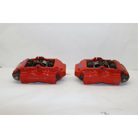 2004 2005 2006 Porsche Cayenne Turbo Rear Brake Caliper Set Pair Brembo Red OEM