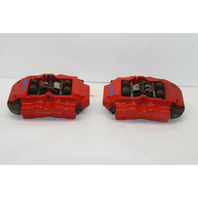 2004 2005 2006 Porsche Cayenne Turbo Rear Brake Caliper Set Pair Brembo Red OEM