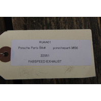 2005 2006 2007 2008 Porsche Boxster Cayman 987 Fabspeed Muffler Exhaust OEM
