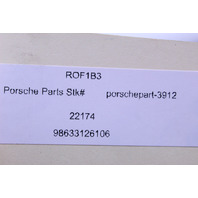 1997-1999 Porsche Boxster 986 Transmission Skid Plate - 98633126106 OEM