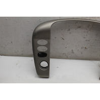 2002 2003 2004 Porsche 911 996 Center Console Dash Trim Set Satin Nickel ALUMINUM TRIM SET OEM