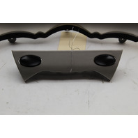 2002 2003 2004 Porsche 911 996 Center Console Dash Trim Set Satin Nickel ALUMINUM TRIM SET OEM