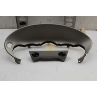 2002 2003 2004 Porsche 911 996 Center Console Dash Trim Set Satin Nickel ALUMINUM TRIM SET OEM