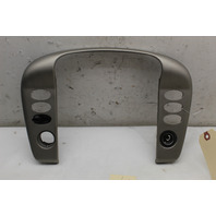 2002 2003 2004 Porsche 911 996 Center Console Dash Trim Set Satin Nickel ALUMINUM TRIM SET OEM