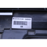 2005-2008 Porsche 911 997 Cabrio Engine Lid Spoiler Lower Plastic OEM