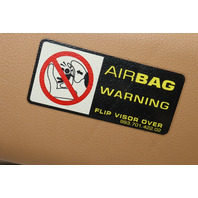 2006-2012 Porsche 911 997 Convertible Sun Visor Left Beige OEM