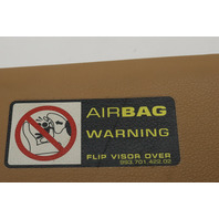 2006-2012 Porsche 911 997 Convertible Sun Visor Left Beige OEM