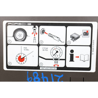 Porsche 911 991 997 Boxster Cayman 987 981 Tire Air Compressor Pump OEM
