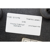 2008 2009 2010 Porsche Cayenne "S" Front License Plate Bracket Mount 7L5807287B OEM