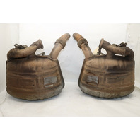 2002 2003 2004 Porsche 911 996 Eisenmann Valved Sport EXhaust Mufflers Pair Set OEM