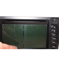 2006 Porsche Cayenne AM FM Radio Navigation Unit Scratched 955642210B OEM