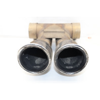 2013 2014 2015 2016 Porsche Boxster 981 Exhaust Muffler Sport Tip Dual Tips 98111196100 OEM