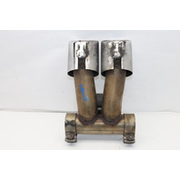 2013 2014 2015 2016 Porsche Boxster 981 Exhaust Muffler Sport Tip Dual Tips 98111196100 OEM