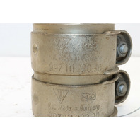 2009 2010 2011 2012 Porsche 911 997.2 Exhaust Muffler Clamp Sleeve OEM