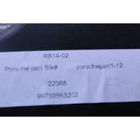 2009-2012 Porsche 911 997 Rear Bumper Bracket Heat Shield Right - 99750563202 OEM