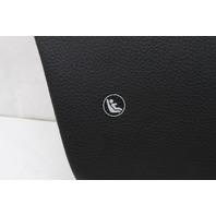 2012-2019 Porsche 911 991 Rear Seat Lumbar Support Cushion Left Leatherette Black OEM