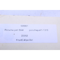 2017 2018 2019 Porsche 911 991.2 Front Brake Caliper Calipers Set Pair Black - 9P1615123C OEM