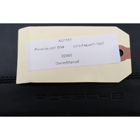 2011 Porsche Cayenne Owners Manual And Case OEM