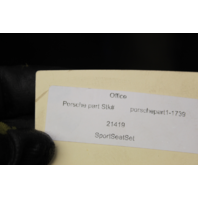 1999-2004 Porsche 911 Boxster Sport Seat Seats Pair Front Blue