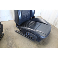 1999-2004 Porsche 911 Boxster Sport Seat Seats Pair Front Blue