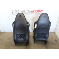 1999-2004 Porsche 911 Boxster Sport Seat Seats Pair Front Blue