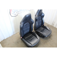 1999-2004 Porsche 911 Boxster Sport Seat Seats Pair Front Blue