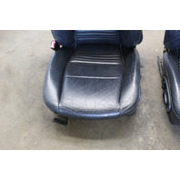 1999-2004 Porsche 911 Boxster Sport Seat Seats Pair Front Blue
