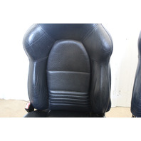 1999-2004 Porsche 911 Boxster Sport Seat Seats Pair Front Blue