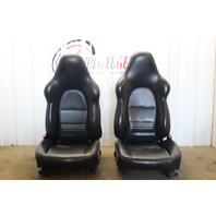 1999-2004 Porsche 911 Boxster Sport Seat Seats Pair Front Blue