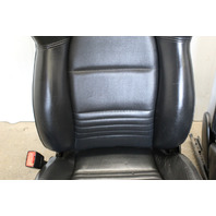 1999-2004 Porsche 911 Boxster Sport Seat Seats Pair Front Black