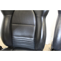 1999-2004 Porsche 911 Boxster Sport Seat Seats Pair Front Black