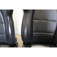 1999-2004 Porsche 911 Boxster Sport Seat Seats Pair Front Black
