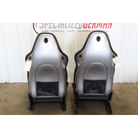 1999-2004 Porsche 911 Boxster Sport Seat Seats Pair Front Black