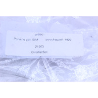 1999-2004 Porsche 911 996 Front Rear Brake Rotors 2 Piece Girodisc Caliper Spacers Bolts OEM