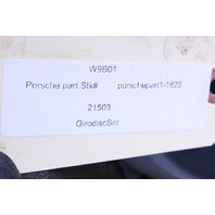 1999-2004 Porsche 911 996 Front Rear Brake Rotors 2 Piece Girodisc Caliper Spacers Bolts OEM