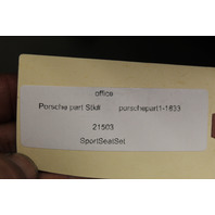 1999-2004 Porsche 911 Boxster Sport Seat Seats Pair Front Black