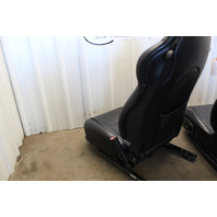 1999-2004 Porsche 911 Boxster Sport Seat Seats Pair Front Black