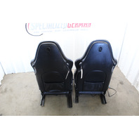 1999-2004 Porsche 911 Boxster Sport Seat Seats Pair Front Black