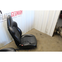 1999-2004 Porsche 911 Boxster Sport Seat Seats Pair Front Black
