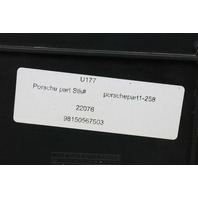 2014-2016 Porsche Cayman Rear Bumper License Plate Bracket - 98150567503 OEM