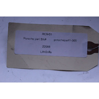 2009 2010 2011 2012 Porsche 911 997.2 Front Bumper Grille Left Driver OEM