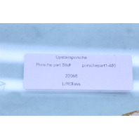 Porsche 911 996 997 Convertible Quarter Window Glass Left OEM