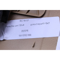 2014 2015 2016 Porsche Cayman 981 Quarter Trim Panel Upper Right OEM