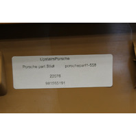 2014 2015 2016 Porsche Cayman 981 Rear Trunk Hatch Trim Panel Upper - 981555191 OEM