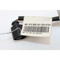 2013-2016 Porsche Boxster Cayman 981 Rear Bumper License Plate Wire Harness - 98161289502 OEM