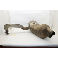 2014-2016 Porsche Cayman 3.4 Exhaust Muffler Right OEM
