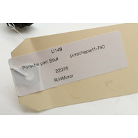 2013-2016 Porsche Boxster Cayman 981 Right Side View Door Mirror OEM