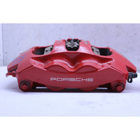 2013-2016 Porsche Boxster Cayman 981 Front Brake Calipers Brembo Pair Red OEM