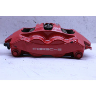 2013-2016 Porsche Boxster Cayman 981 Front Brake Calipers Brembo Pair Red OEM
