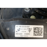 2013 2014 2015 2016 Porsche 911 991 Boxster Cayman 981 Radiator Fan Left OEM